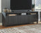 Yarlow - Black - Extra Large Tv Stand-Washburn's Home Furnishings