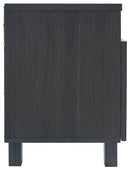 Yarlow - Black - Extra Large Tv Stand-Washburn's Home Furnishings