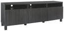 Yarlow - Black - Extra Large Tv Stand-Washburn's Home Furnishings