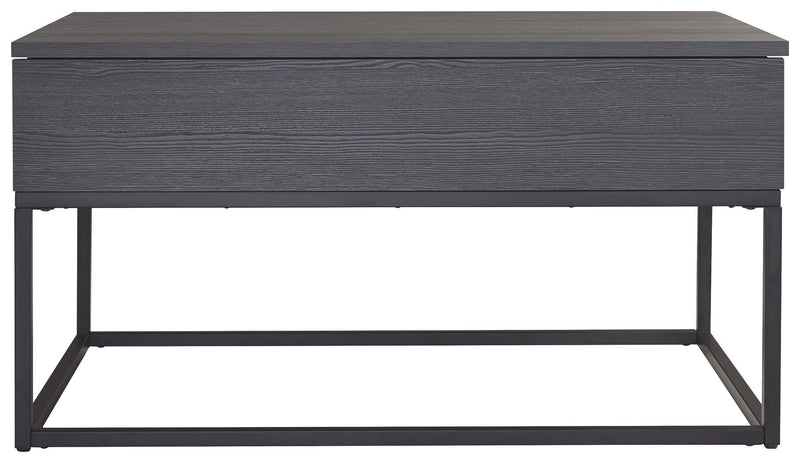 Yarlow - Black - Lift Top Cocktail Table-Washburn's Home Furnishings