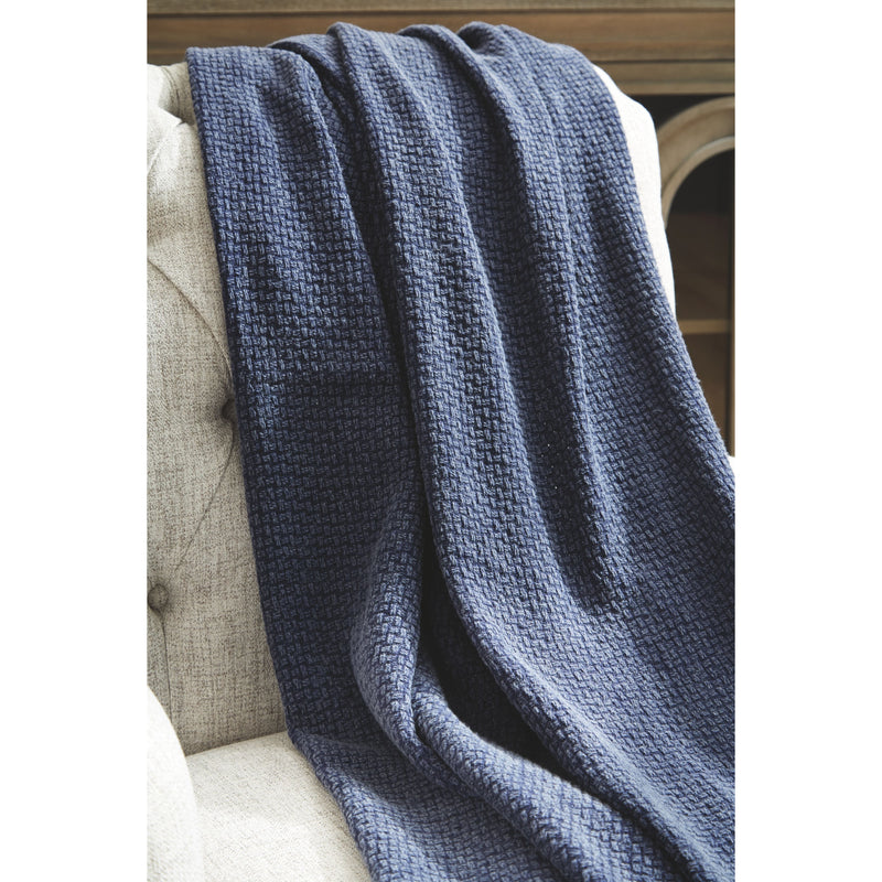 Yasmin - Navy - Throw (3/cs)-Washburn's Home Furnishings