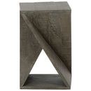 Zalemont - Distressed Gray - Accent Table-Washburn's Home Furnishings