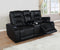 Zane - Dual Power Loveseat - Black-Washburn's Home Furnishings