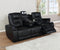 Zane - Dual Power Sofa - Black-Washburn's Home Furnishings