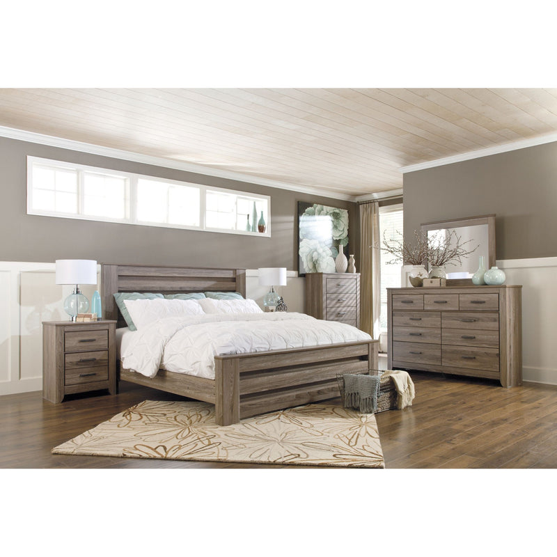 Zelen - Warm Gray - Seven Drawer Dresser-Washburn's Home Furnishings