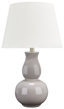 Zellrock - Gray - Ceramic Table Lamp (1/cn)-Washburn's Home Furnishings