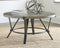 Zontini - Light Brown - Round Cocktail Table-Washburn's Home Furnishings