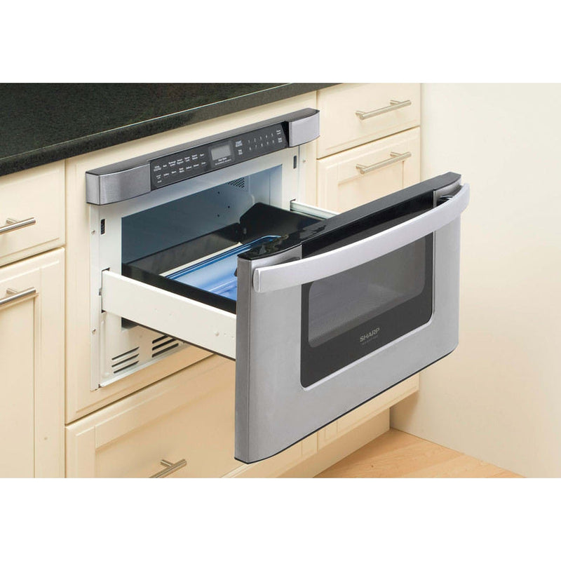 sharp 24 in 1.2 cu ft microwave drawer-Washburn's Home Furnishings